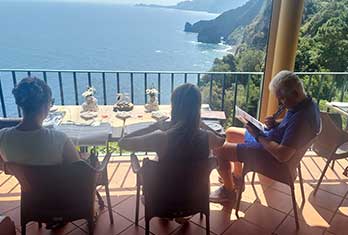 A restaurant in Santana that boasts a stunning view