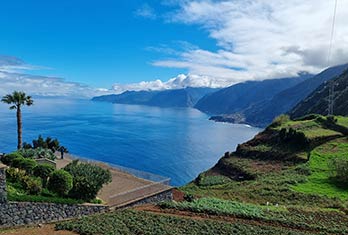Vue depuis le point de vue de Ribeira da Janela
