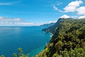 Rocha do Navio vue d'Achada do Gramacho