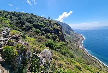 Le village de Paúl do Mar sur la côte sud-ouest